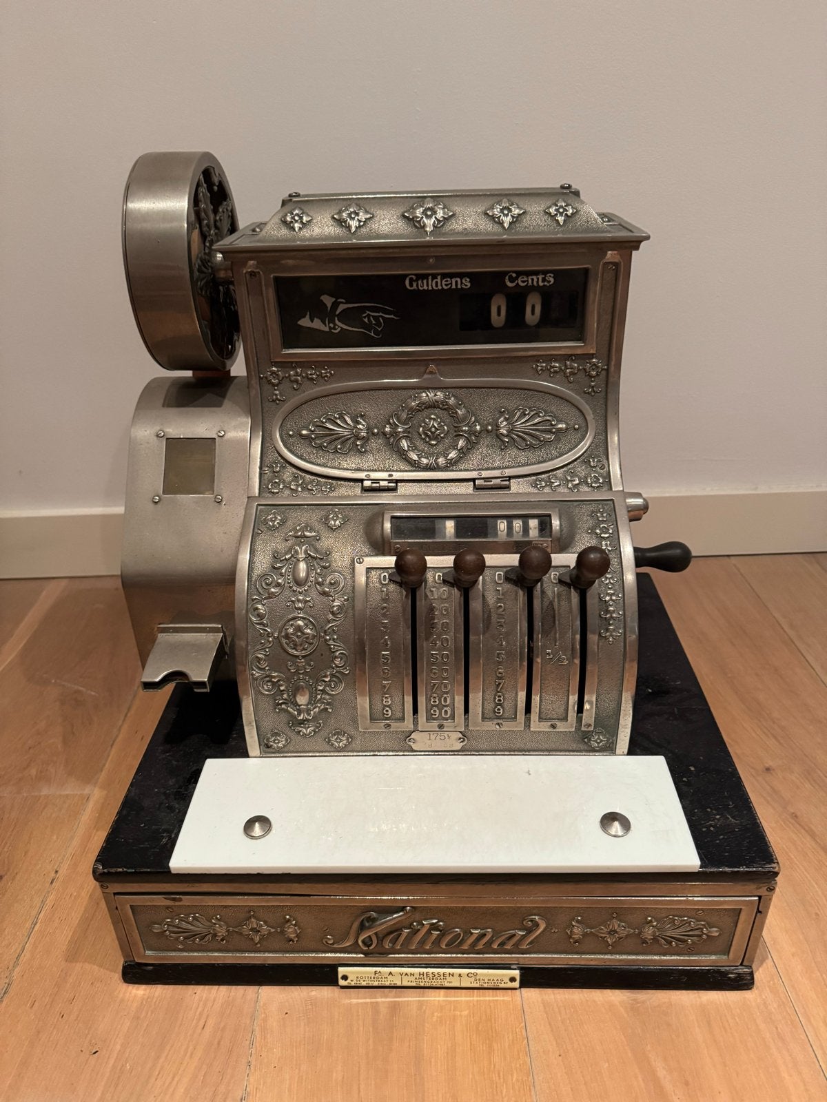 Antieke NCR Model 176 Kassa (ca. 1905) - Van Hessen & Co, Antiek en Kunst, Ophalen