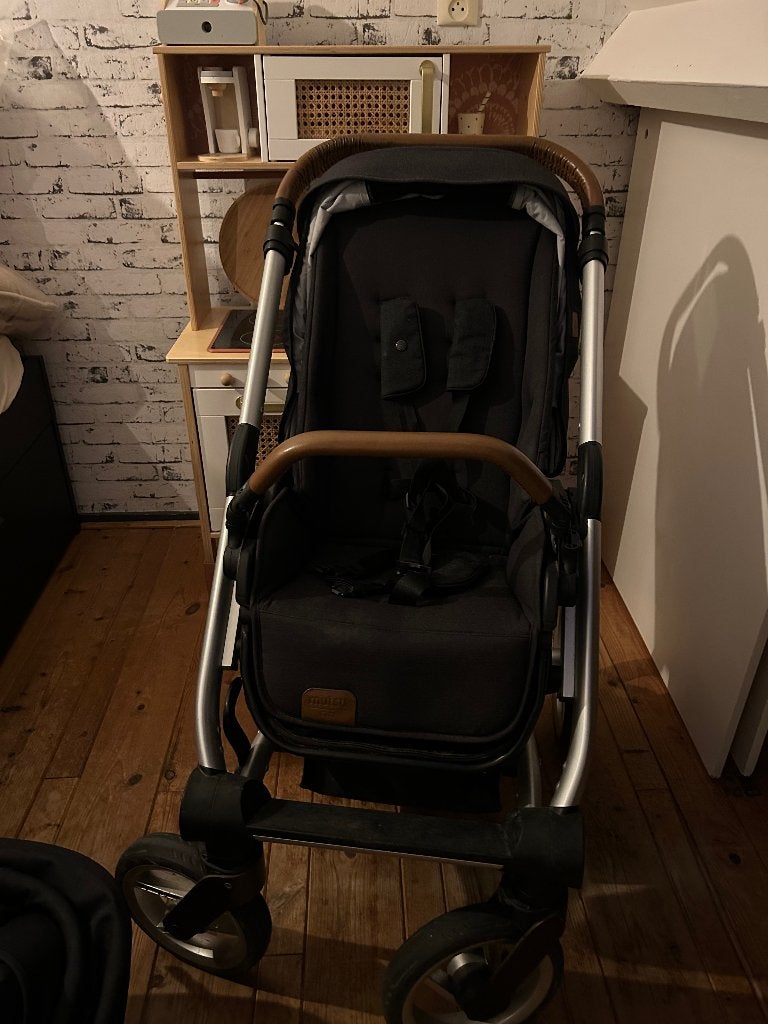 Zeer complete mutsy nio met accessoires, Ophalen, Gebruikt, Duowagen, Combiwagen