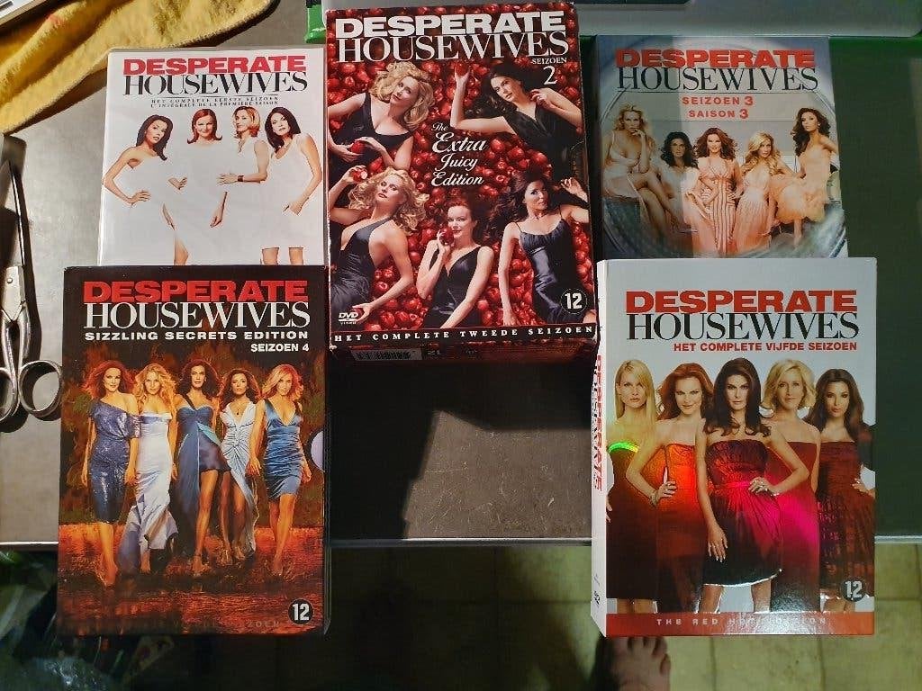 Desperate housewives seizoen 1 t/m 5, Vanaf 12 jaar, Ophalen, Zo goed als nieuw