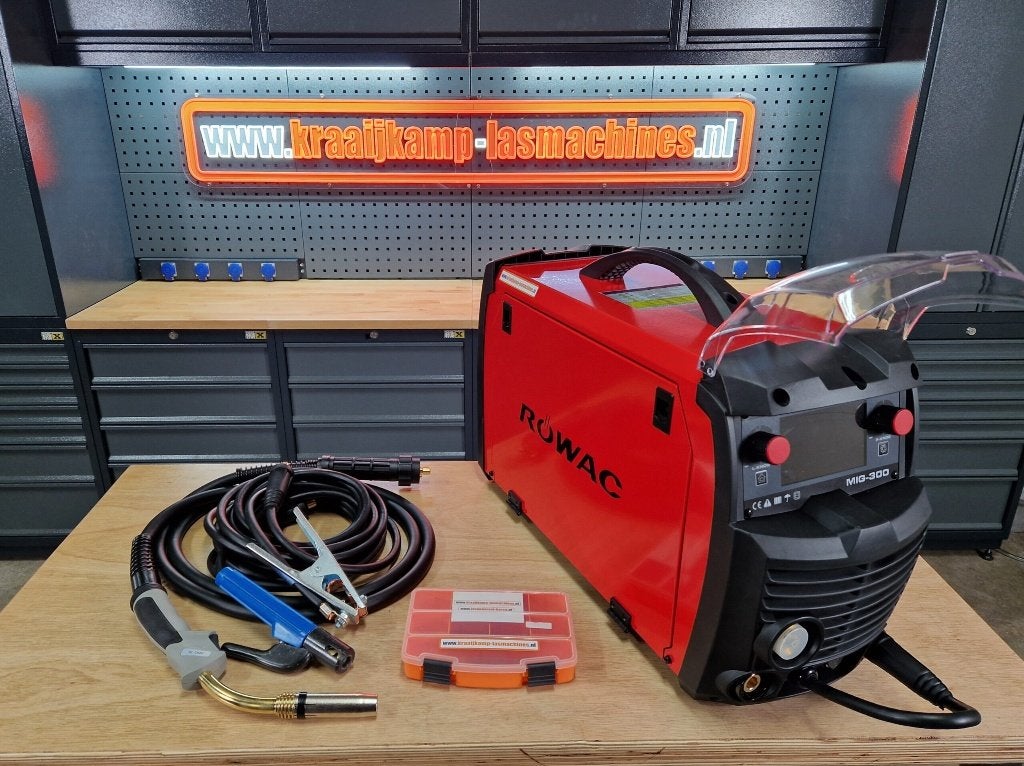 Röwac MIG 300S Ecoline LCD - Vernieuwd model!, Ophalen of Verzenden, Nieuw, 250 ampère of meer, Co2