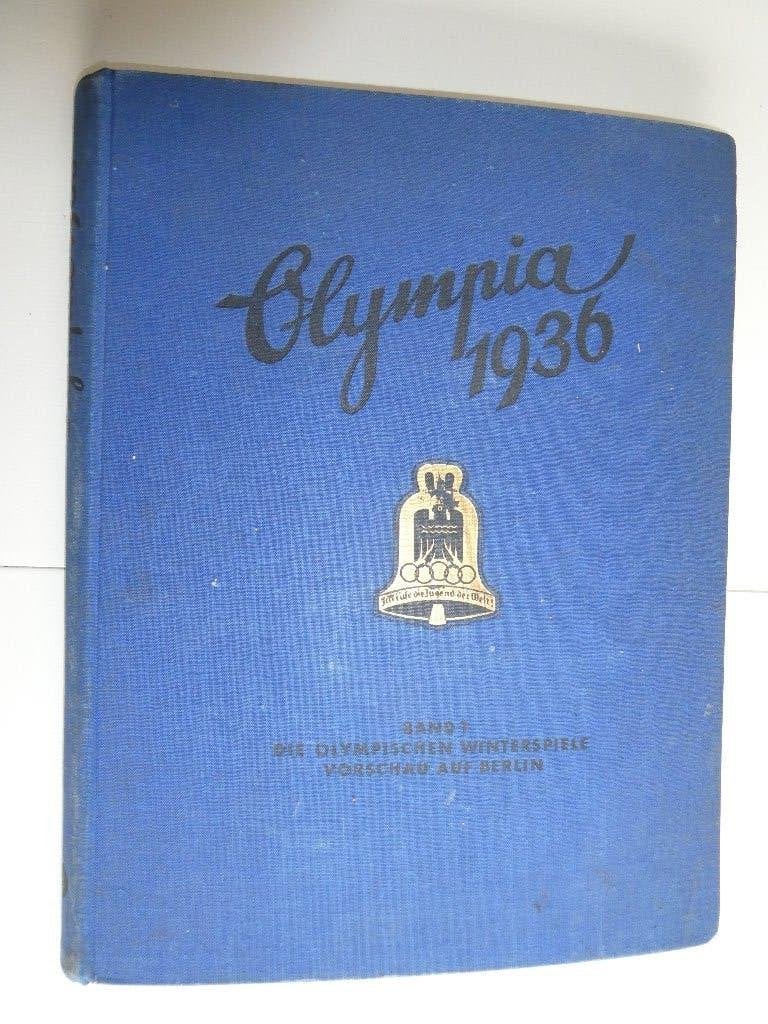 Olympia 1936 Band 1 Cigaretten-Bilderdienst verzamelalbum, Verzenden, Gelezen, Wintersport