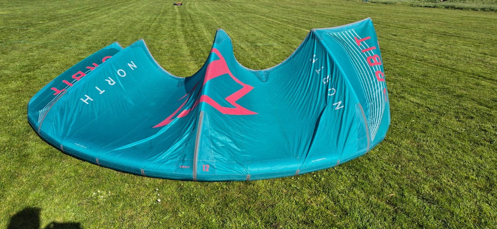 North Orbit 2021 12m² kitesurf kite, Watersport en Boten, Gebruikt, Geen board, Ophalen of Verzenden, Kite
