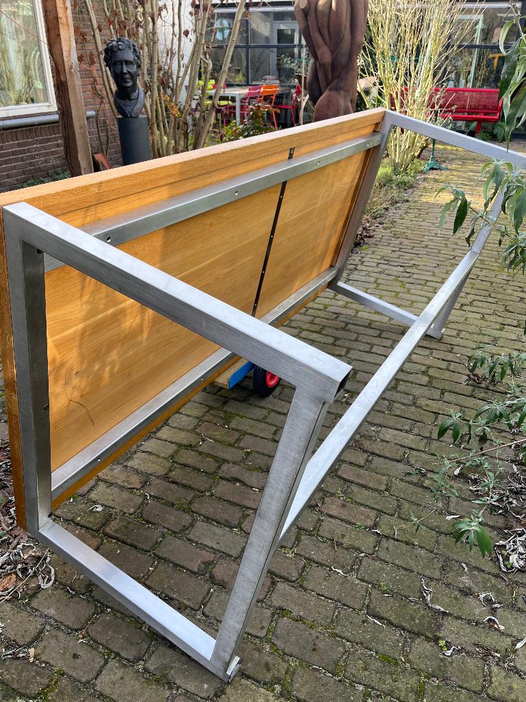 Linteloo Solution Han van der Donk 220-100 cm Massief Eiken, Ophalen, Gebruikt, 100 tot 150 cm, 200 cm of meer