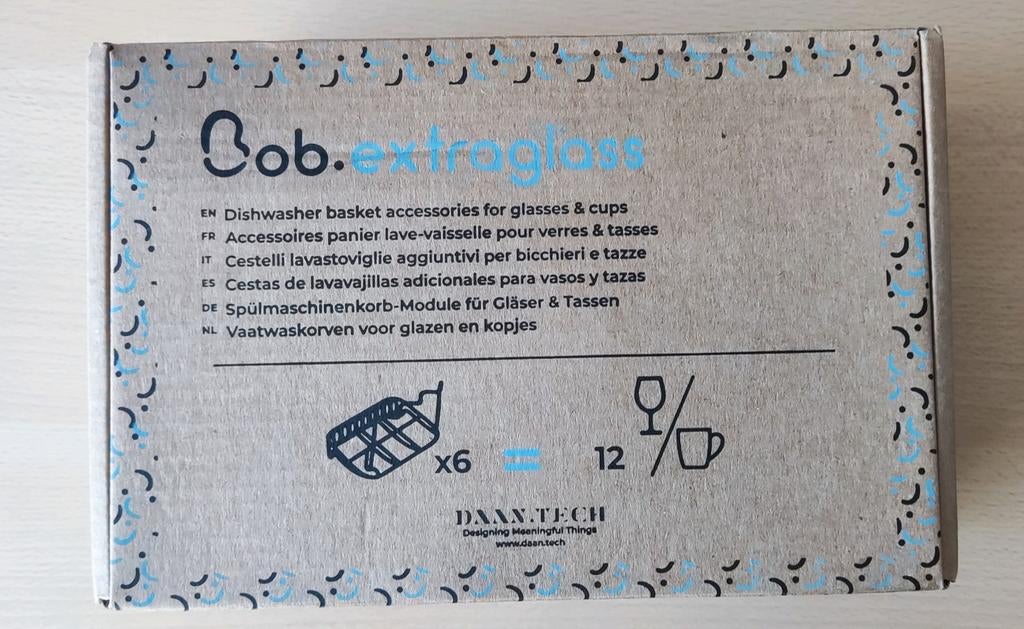 Bob vaatwasser accessoire: Extraglass voor glazen en kopjes, Ophalen of Verzenden, Nieuw