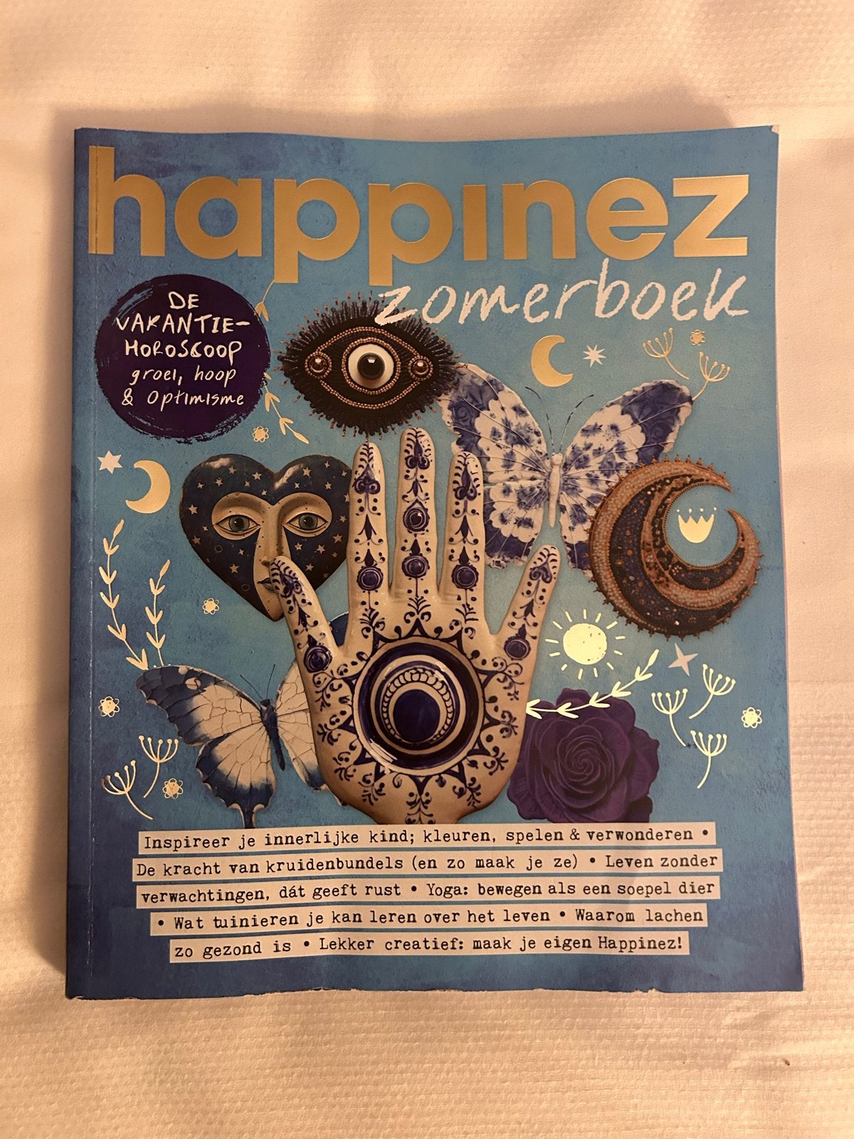 Happinez Zomerboek 2026 - Vakantie Horoscoop & Meer, Ophalen, Zo goed als nieuw, Lichaam en Geest