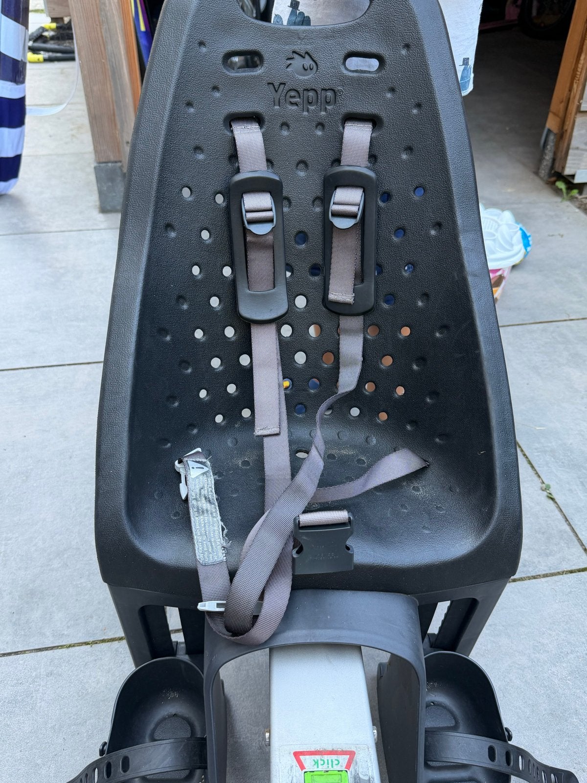 Yepp Achterzitje voor fiets - Gebruikt, Ophalen, Achterzitje, 9 t/m 18 kg, Gebruikt