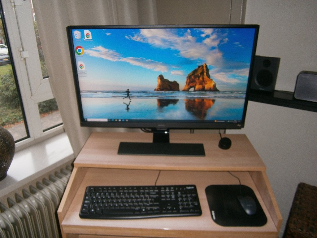 Benq EW327OU Monitor 32 Inch Nieuwstaat, Computers en Software, Ophalen, BENQ, IPS, Ingebouwde speakers