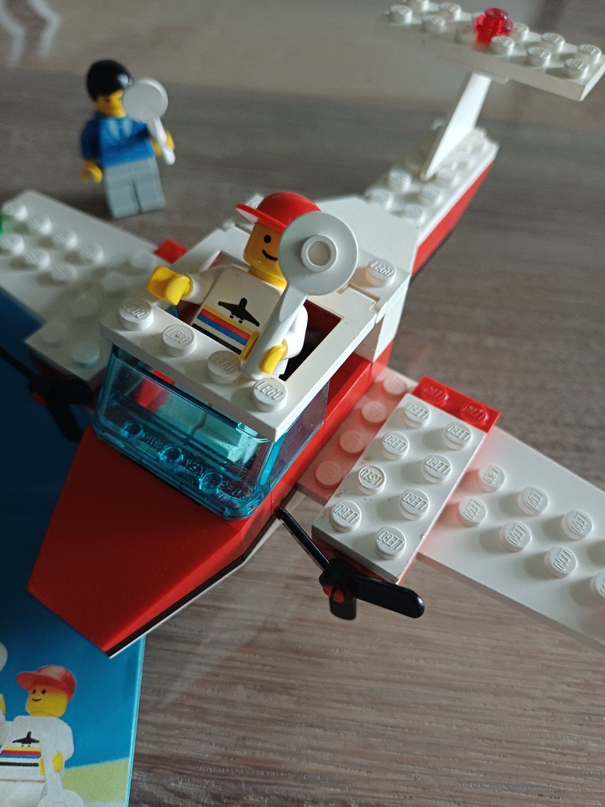 Lego vliegtuig 6687, Kinderen en Baby's, Ophalen of Verzenden, Zo goed als nieuw, Compleet