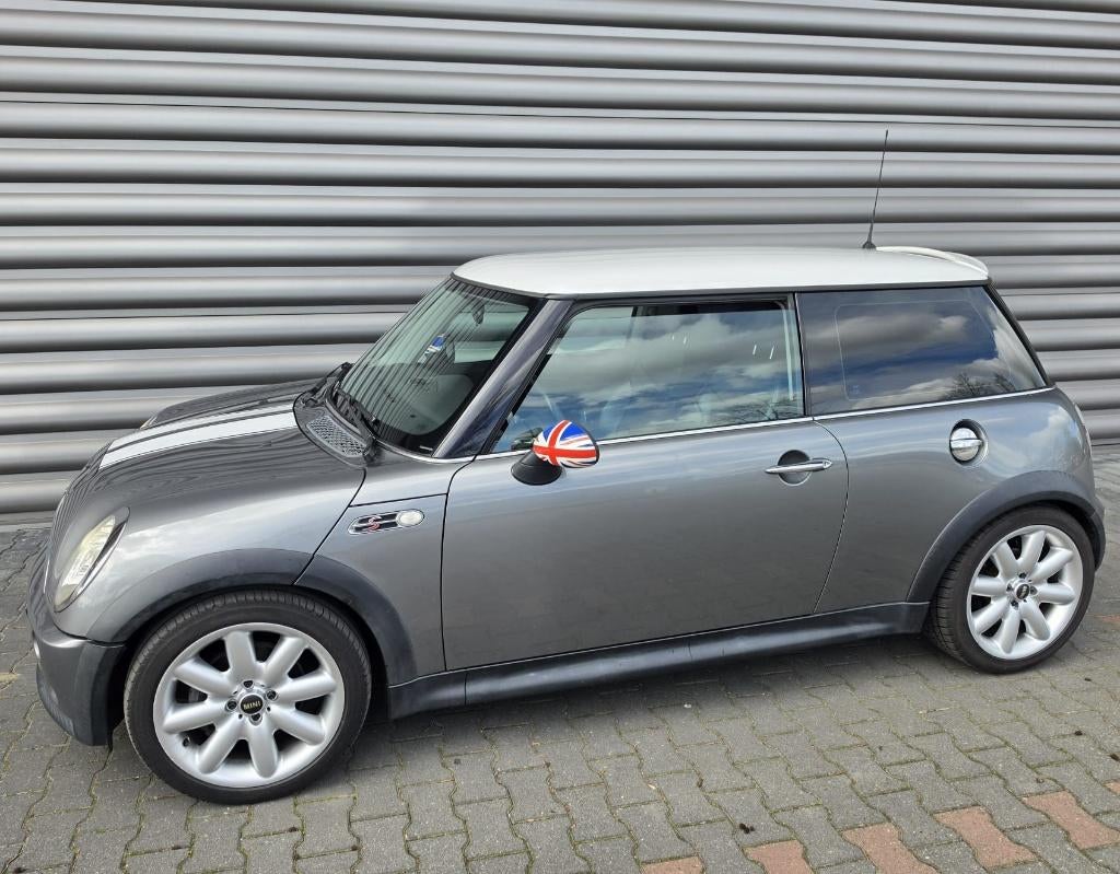 Mini Cooper S Chili 2003 1.6L 170PK | airco | cruise control, Voorwielaandrijving, 4 cilinders, 4 stoelen, Leder