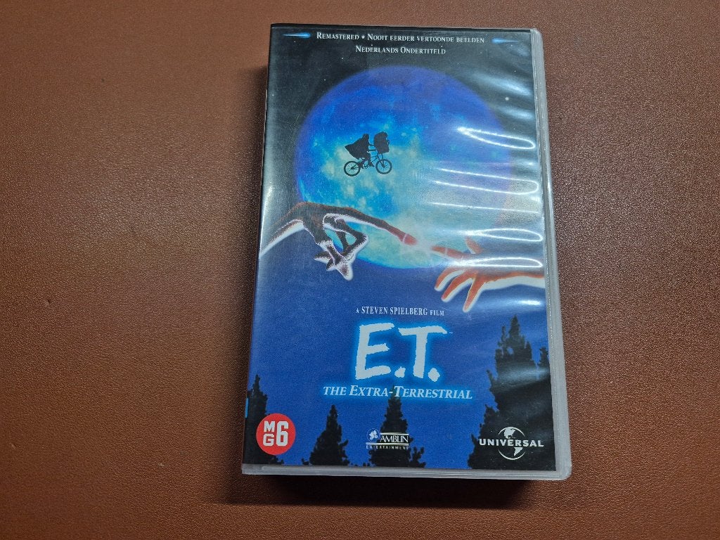 E.T. VHS Sealed, Cd's en Dvd's, VHS | Film, Alle leeftijden, Ophalen of Verzenden, Nieuw in verpakking, Overige genres