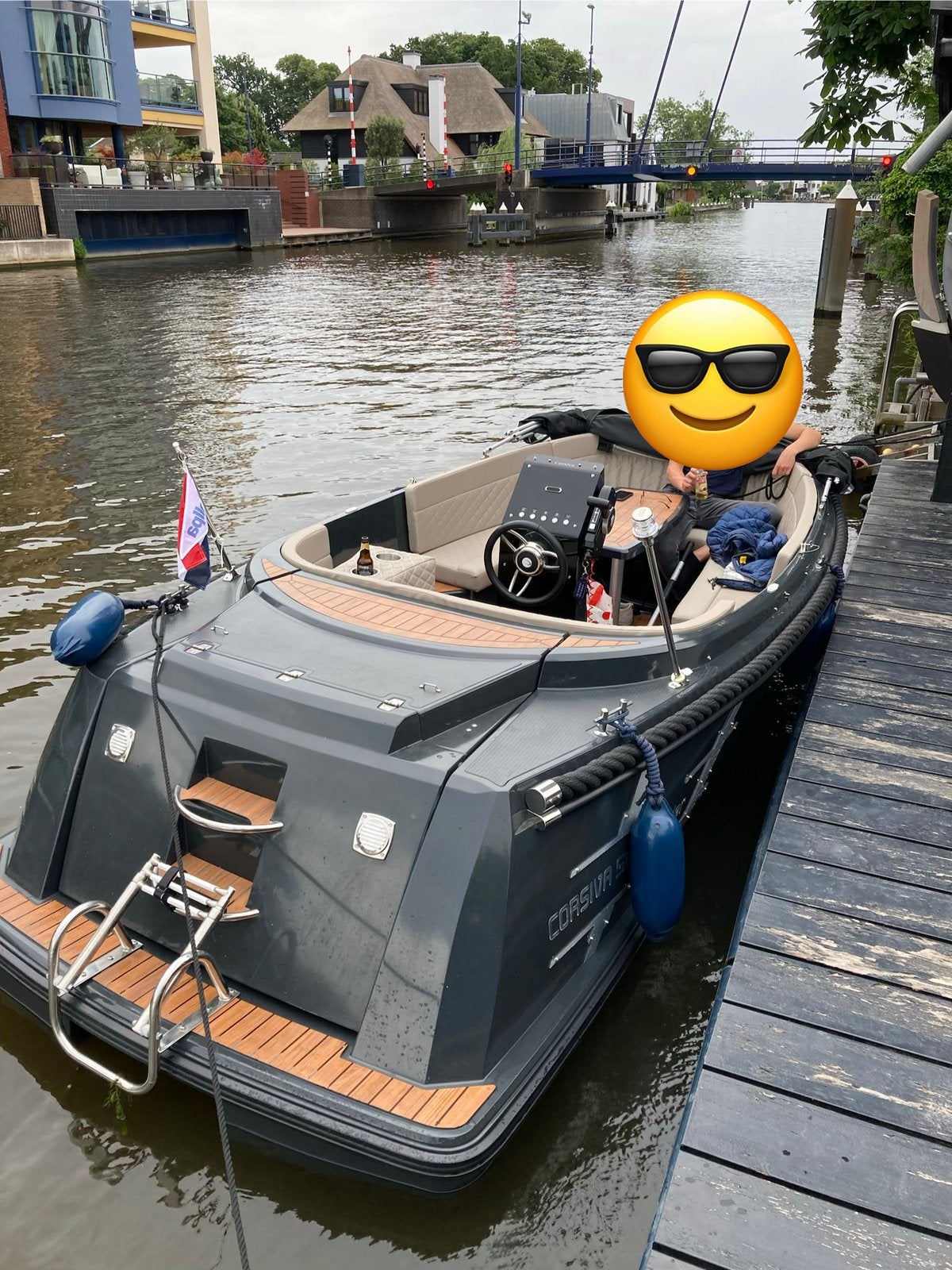 Corsiva 500 Tender 2019 | Suzuki 15 pk, Ophalen, Tender, Zo goed als nieuw, Buitenboordmotor