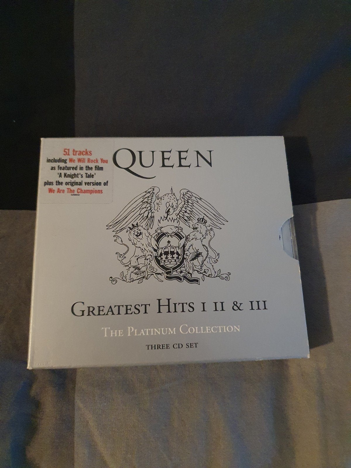 Queen 3cd slipcase - Greatest hits 1,2 en 3, Ophalen of Verzenden, Zo goed als nieuw, Poprock