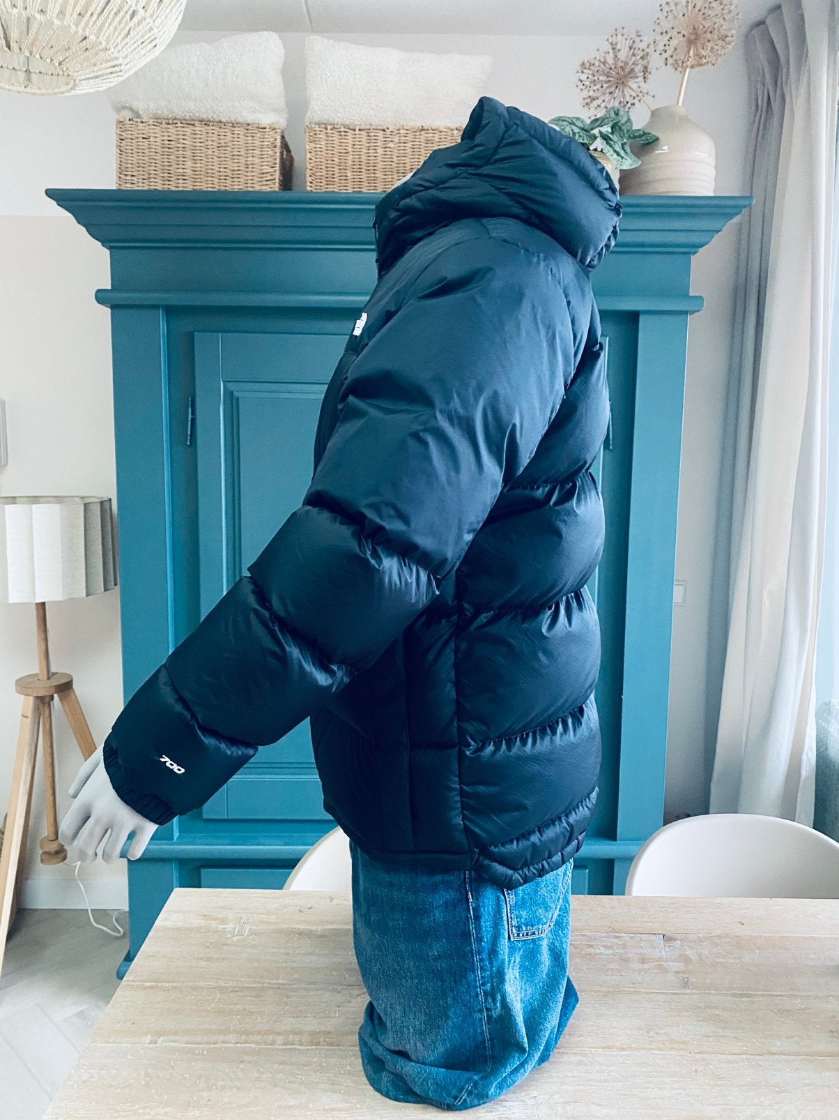 *** The North Face Diablo Down Hoodie heren maat L NIEUW ***, Maat 52/54 (L), Zwart, Nieuw, Ophalen of Verzenden