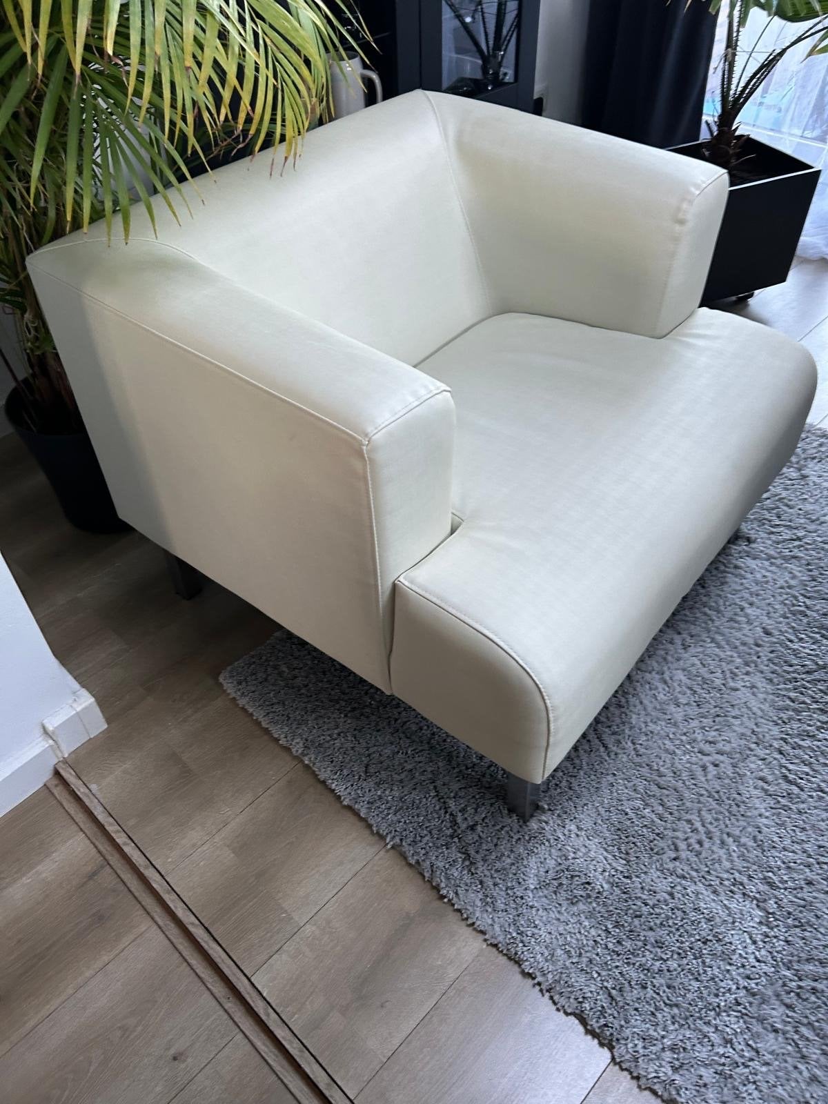 2 mooie leren stoelen, Ophalen, Zo goed als nieuw