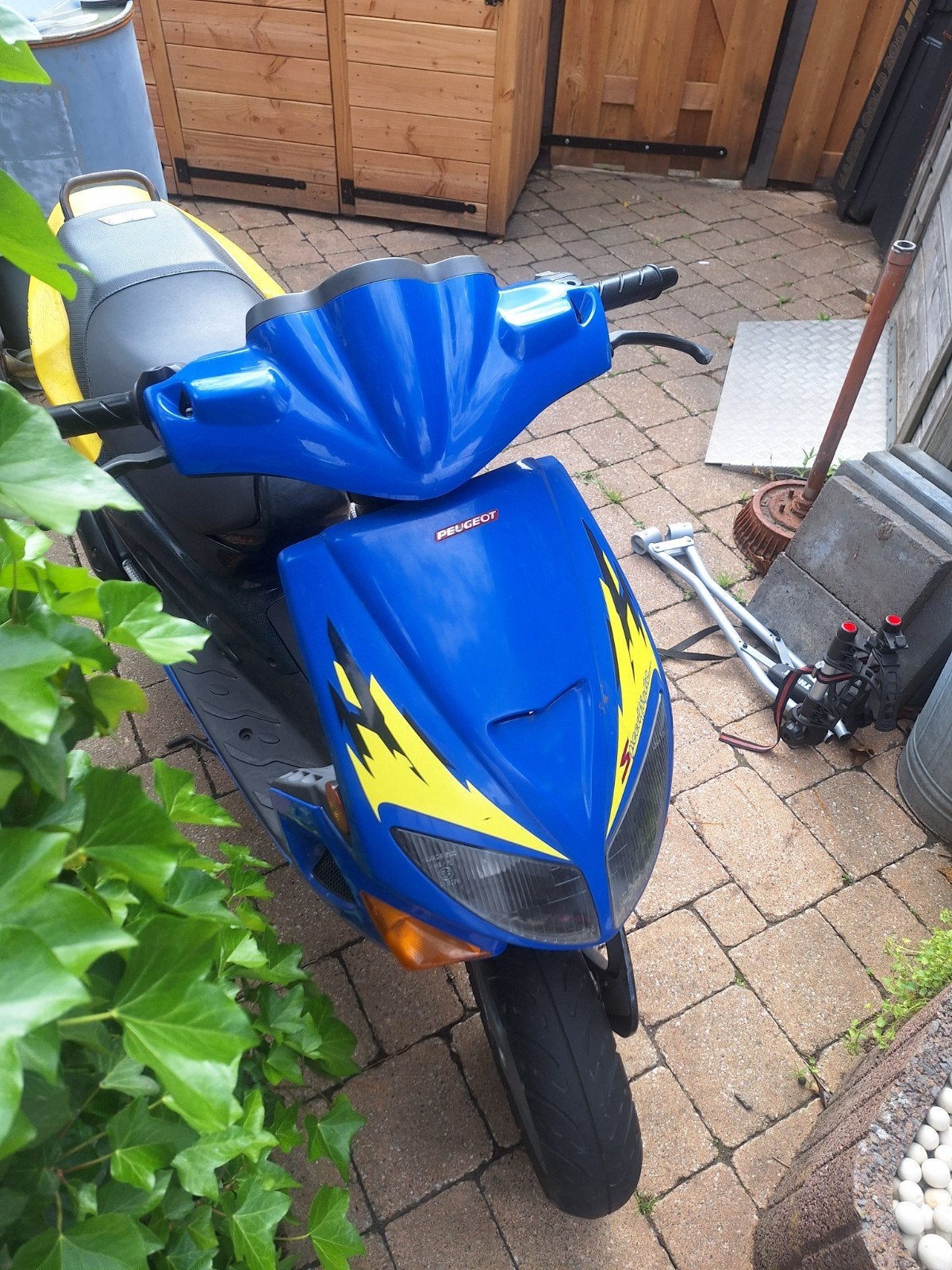 Peugeot Speedfight 3 - 50cc geel kenteken, Ophalen, Gebruikt