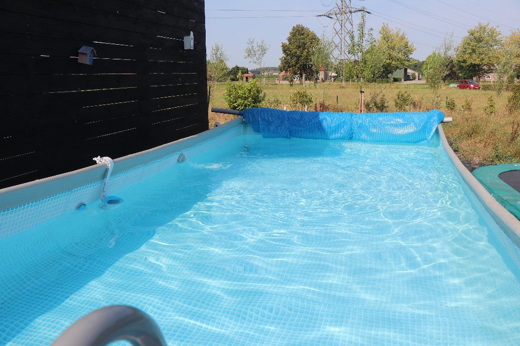 Intex zwembad 732x366x132, Gebruikt, 300 cm of meer, Rechthoekig, Ophalen