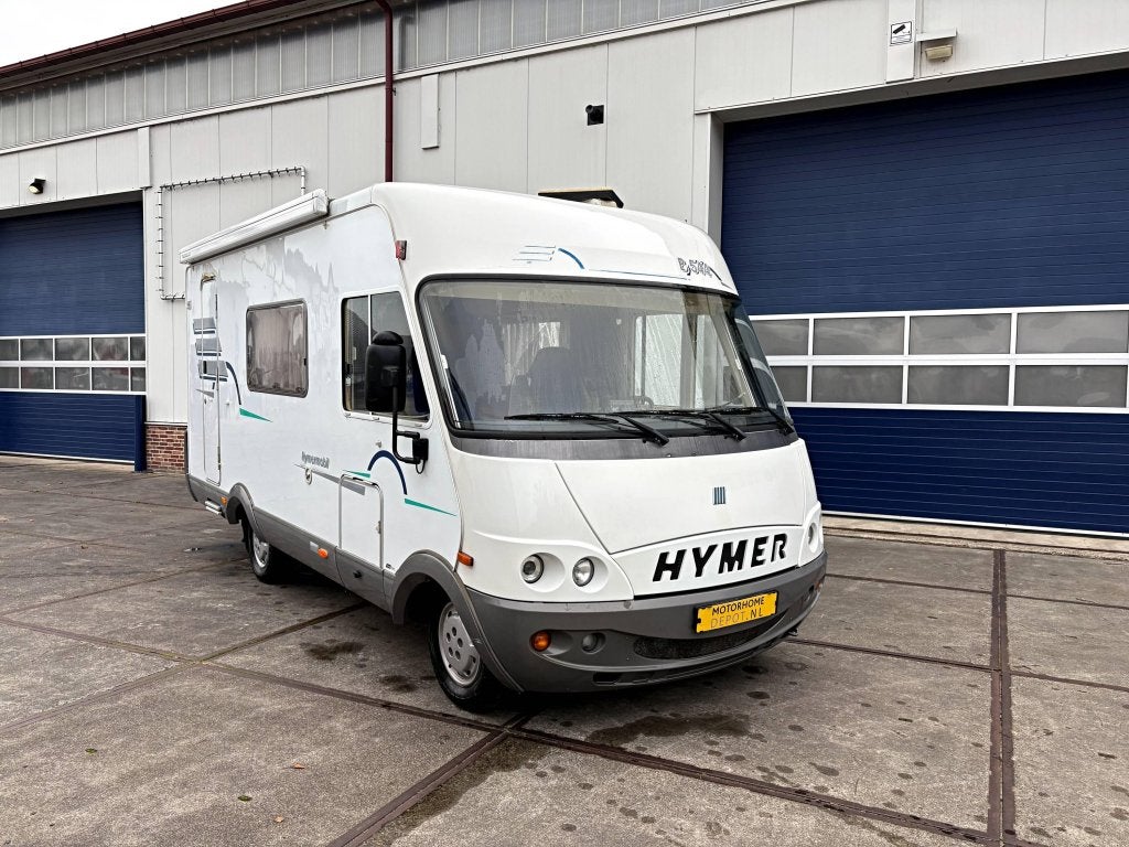Hymer B544 |2x airco|Cruise control|, Integraal, Chemisch toilet, Ringverwarming, Fiat