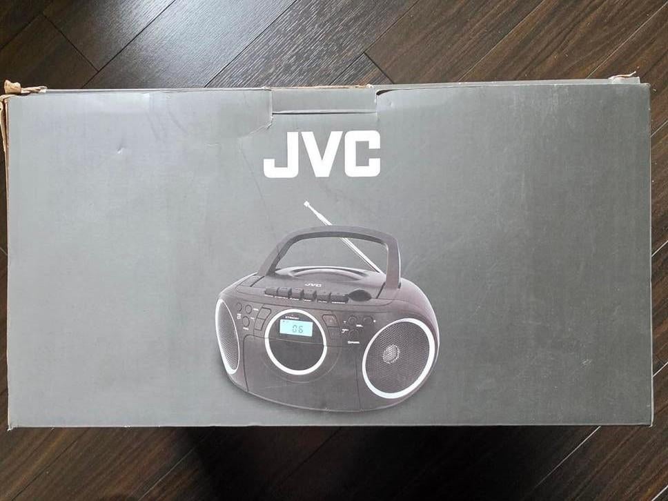 JVC RC-F550B Radio - Nieuw in doos, Ophalen of Verzenden, Nieuw, Radio