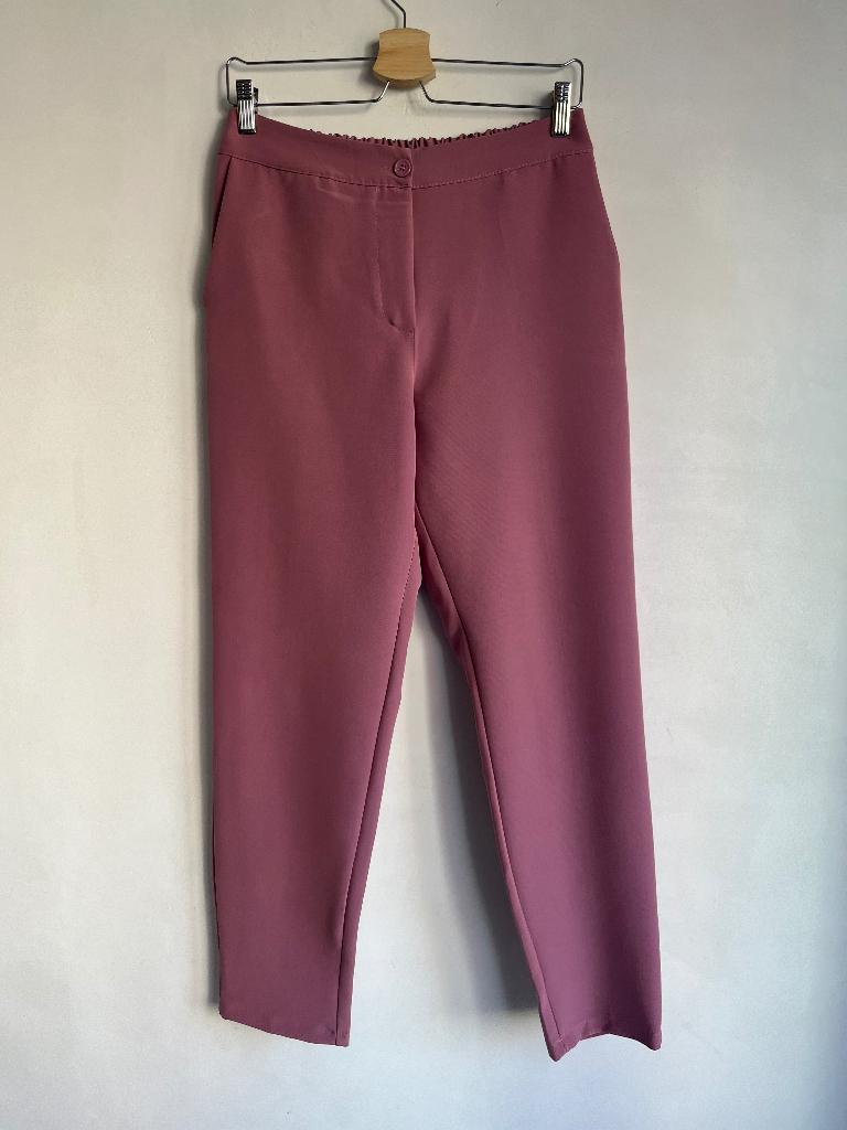 bien bleu broek roze maat L, Verzenden, Bien blue, Maat 42/44 (L), Zo goed als nieuw