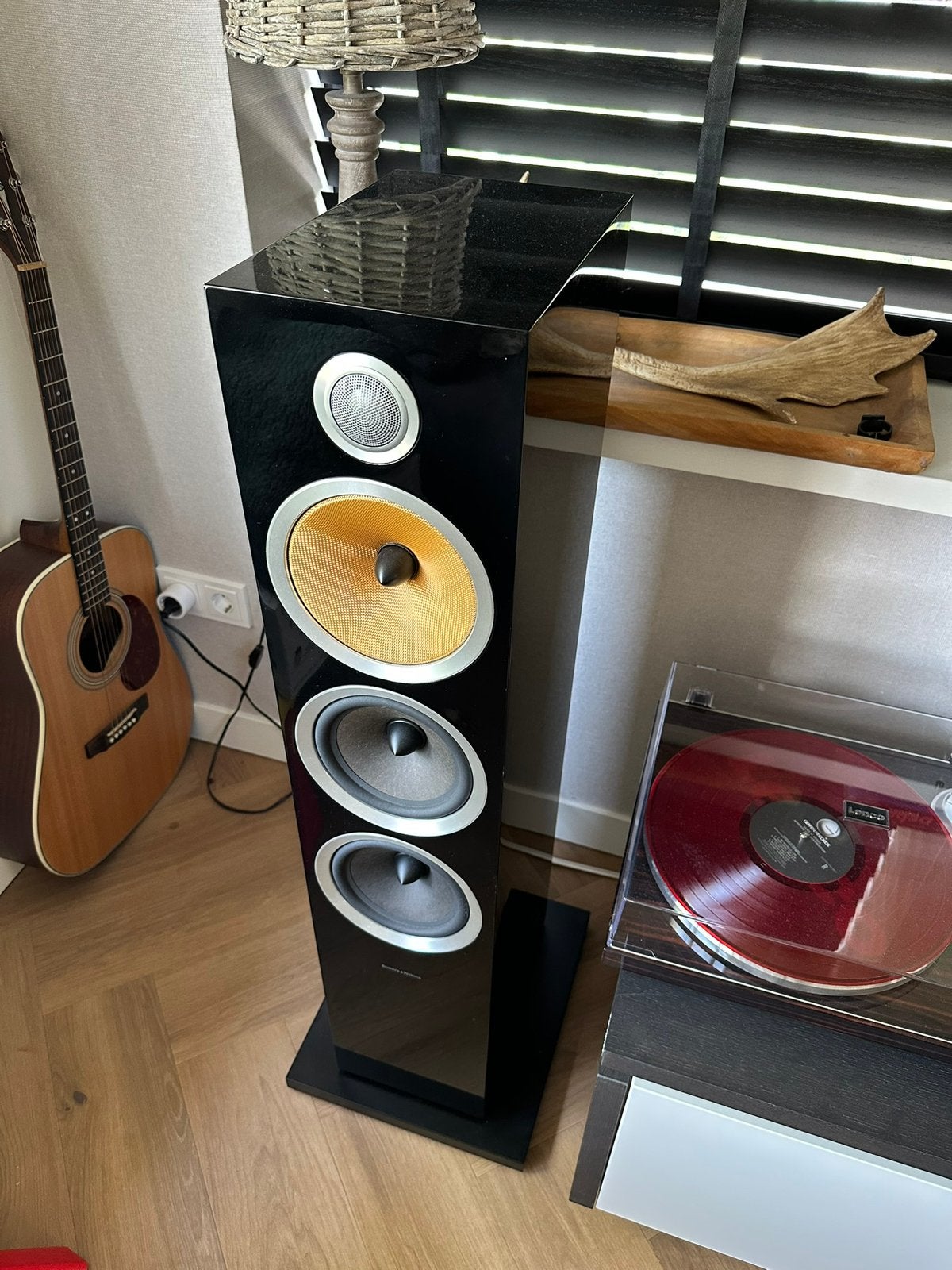 B&W CM9 S2 - Gloss Black - Nieuwstaat, Audio, Tv en Foto, Vloerstaande luidspreker, Zo goed als nieuw, Bowers & Wilkins (B&W)