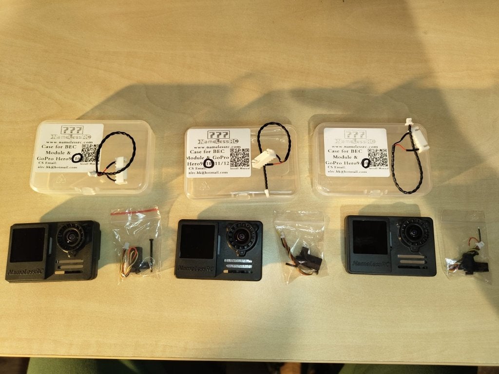 3x Naked GoPro 10, Ophalen, Zo goed als nieuw, GoPro