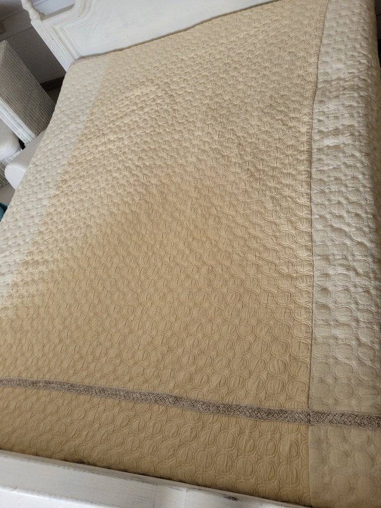 Vintage sprei in nieuwstaat, Antiek en Kunst, Curiosa en Brocante, Ophalen of Verzenden