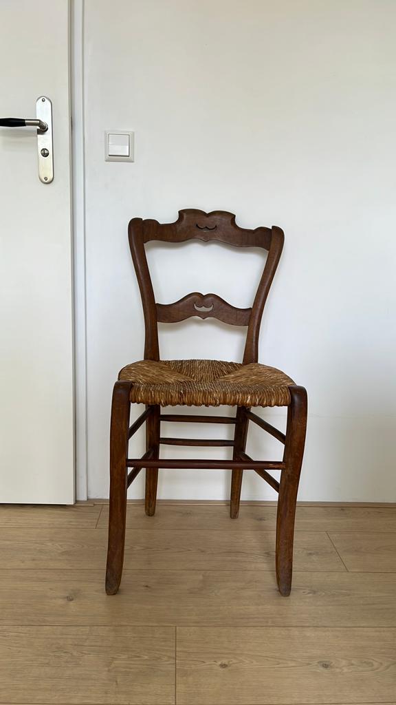 Antiek brocant snor stoeltje snorstoel, Antiek en Kunst, Antiek | Meubels | Stoelen en Banken, Ophalen of Verzenden