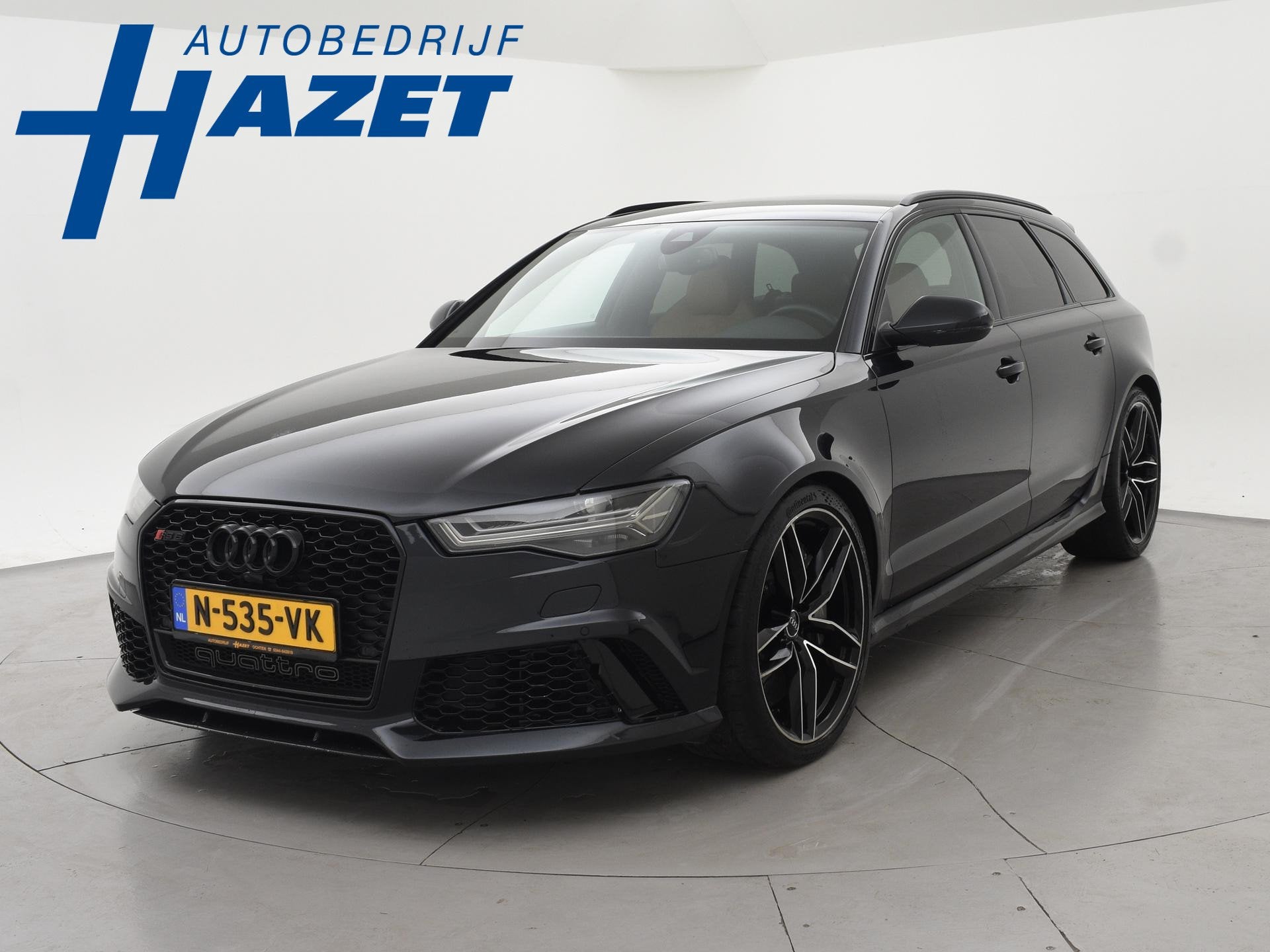 Audi A6 RS6 4.0 TFSI V8 605 PK PERFORMANCE | KERAMISCH | B&O, Auto's, Audi, Bedrijf, Te koop, A6, 360° camera, 4x4, ABS, Airbags