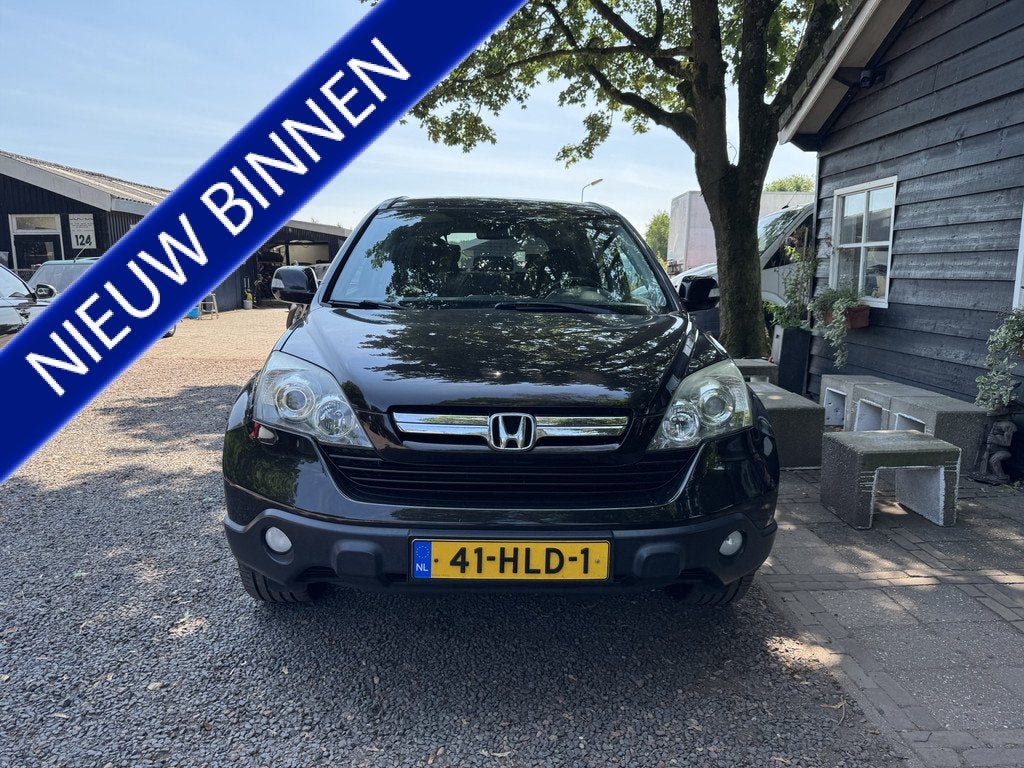 Honda CR-V 2.0i Elegance (bj 2009, automaat), Auto's, Honda, 1998 cc, Stof, Gebruikt, Zwart