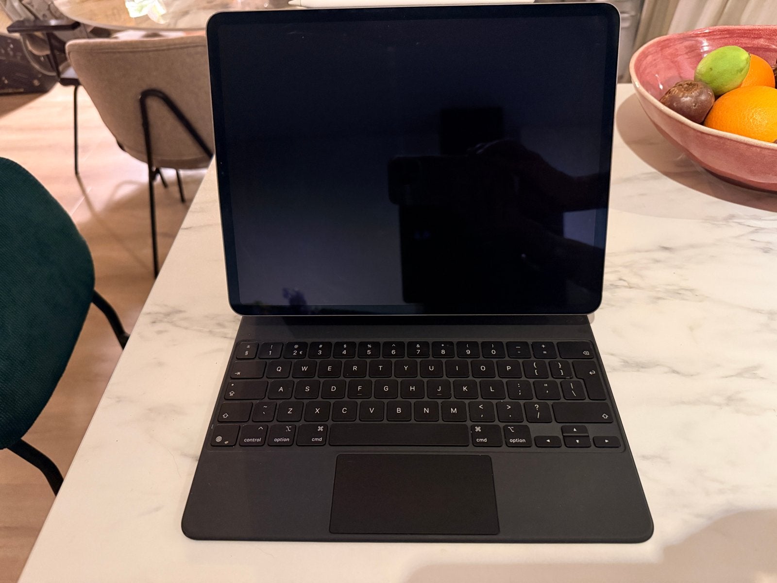 Apple iPad Pro 12.9'’ 256 GB magic keyboard en apple pencil, Computers en Software, 13 inch of meer, Zwart, Ophalen of Verzenden