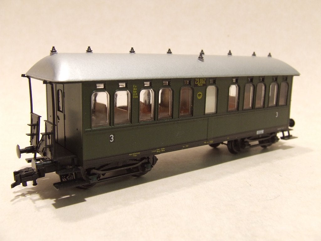 LILIPUT 817 02 DRG personenwagen, Langenschwalbacher,, Gelijkstroom, Wagon, Ophalen of Verzenden, Zo goed als nieuw