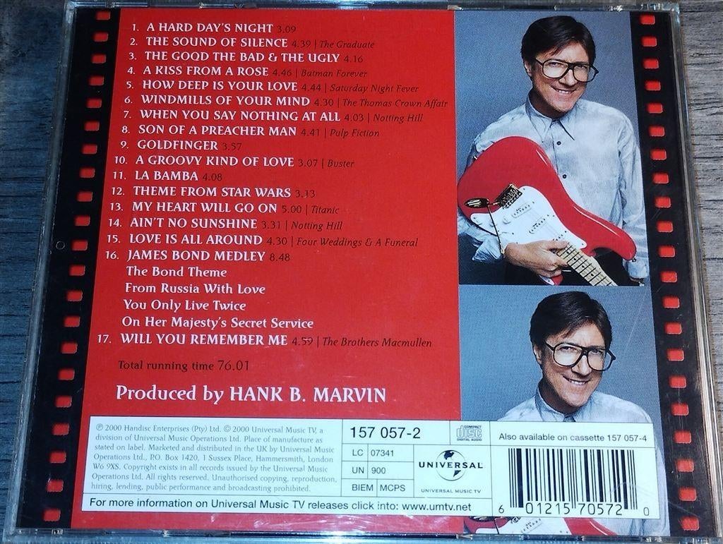 Hank Marvin [The Shadows] - Marvin At The Movies, Ophalen of Verzenden, Zo goed als nieuw