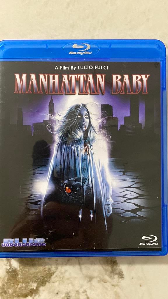 Manhattan baby blu ray horror, Ophalen of Verzenden, Zo goed als nieuw, Horror