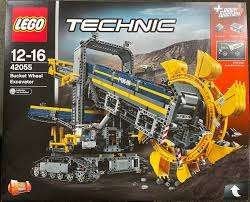LEGO Technic Emmerwiel Graafmachine - 42055, Ophalen, Compleet, Gebruikt, Lego