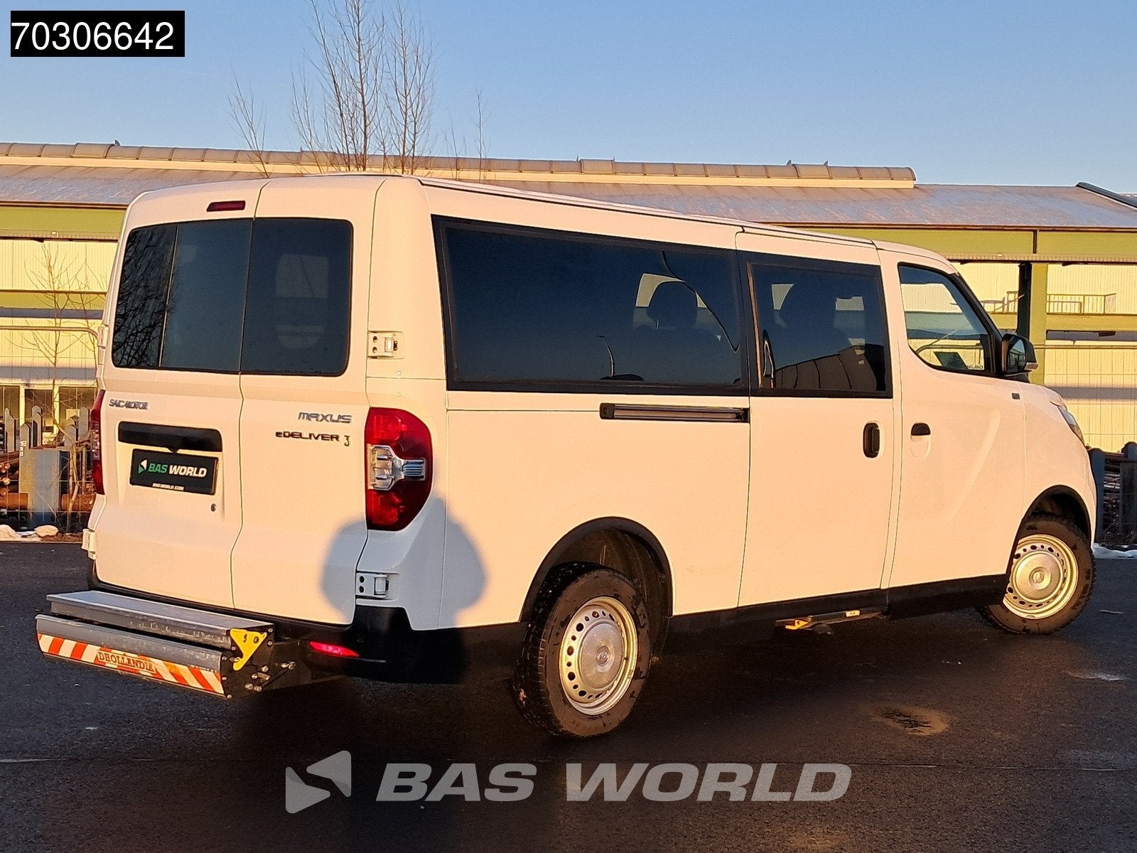 Maxus eDeliver 3 Elektrische Personenvervoer 7-Persoons 269k, Automaat, Stof, Gebruikt, 1770 kg