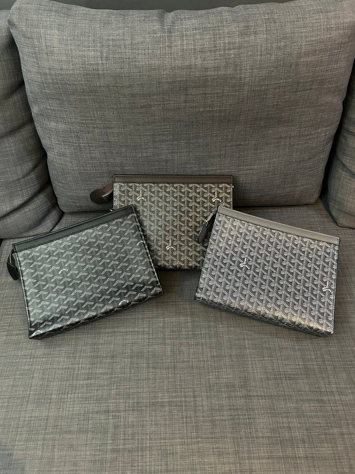 Goyard Clutch Bags – Nieuw!, Ophalen of Verzenden, Zo goed als nieuw, Dame