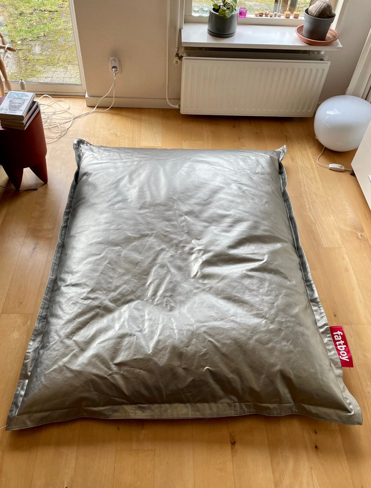 Fatboy Original Special Edition Silver 180x140 winkel € 250!, Ophalen of Verzenden, Zilver, Zitzak