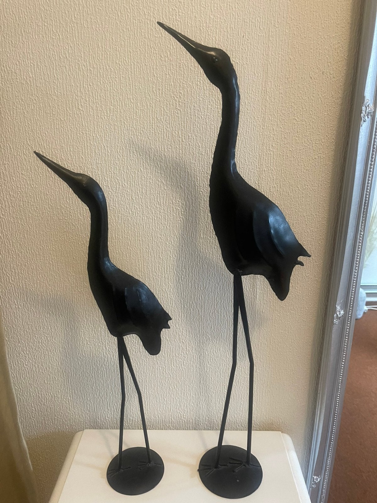 Vogels staand, Ophalen