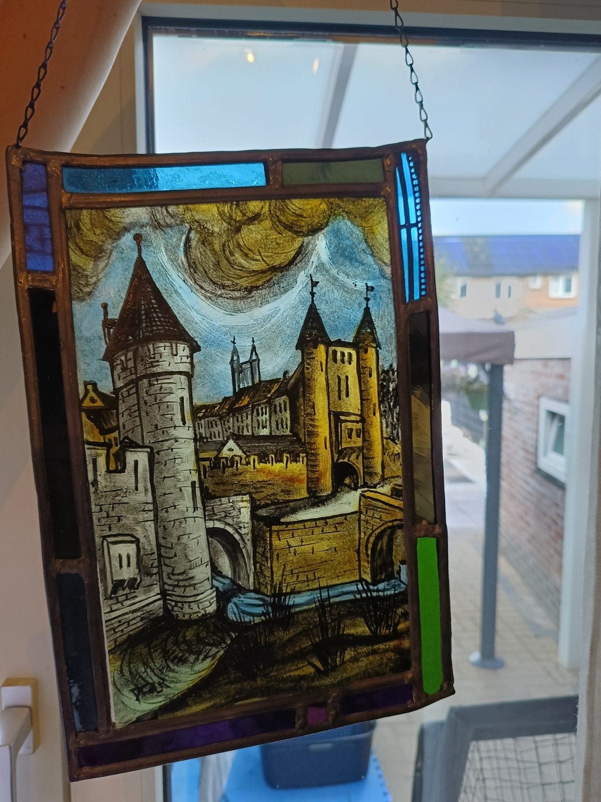glas in lood Maastricht, Antiek en Kunst, Ophalen