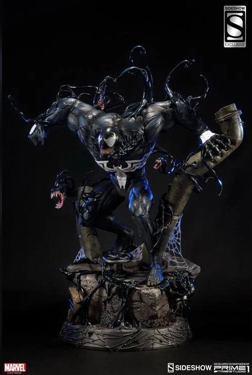 Prime 1 Studio Venom Exclusive Spiderman Carnage Statue, Ophalen, Zo goed als nieuw, Fantasy