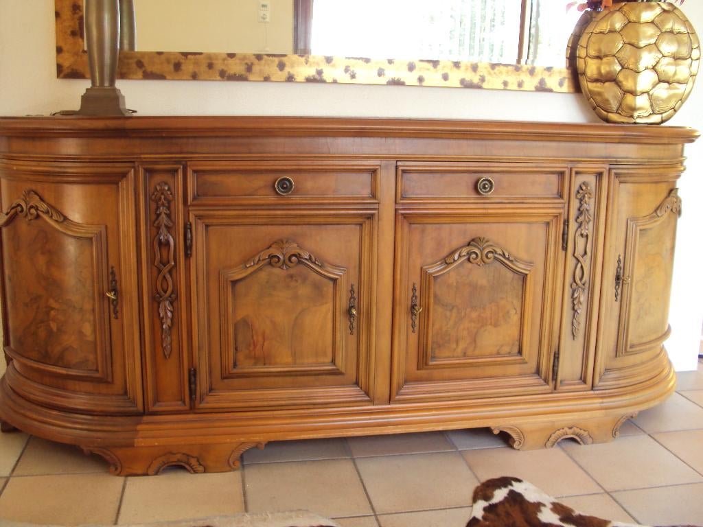 Notenhouten dressoir 226 cm breed, Ophalen
