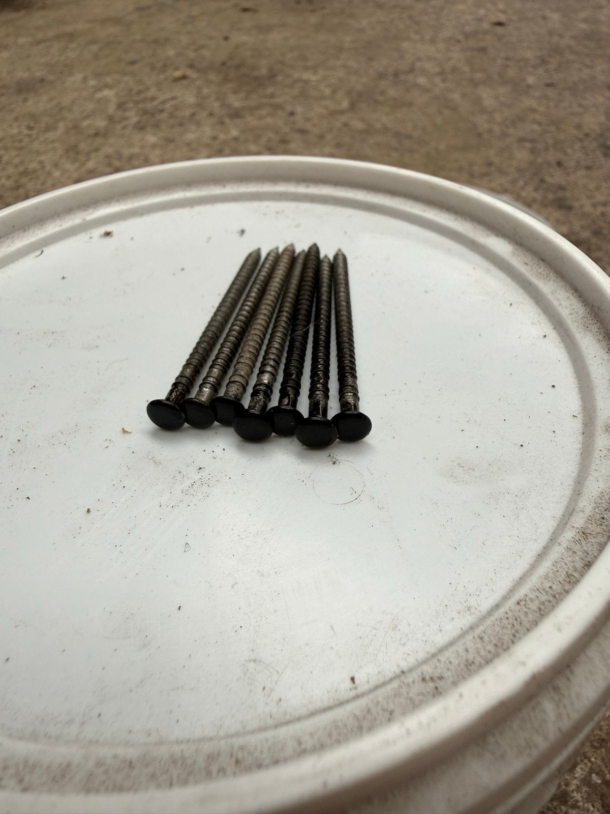 RVS ringnagel zwart 2,7/2,9 x 50 mm BKV - 1000 stuks, 50 tot 100 mm, Nieuw, Ophalen of Verzenden, Spijkers