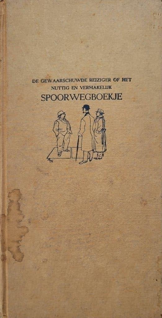 Spoorwegboekje  1944 - J.W.F. Werumeus Buning - 1944, Ophalen of Verzenden, Gebruikt, Trein, Boek of Tijdschrift