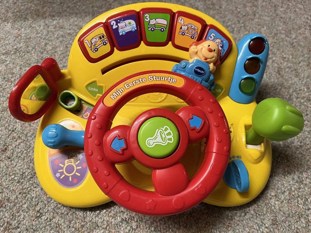 VTech Mijn Eerste Stuurtje, Ophalen of Verzenden, Gebruikt, 6 maanden tot 2 jaar