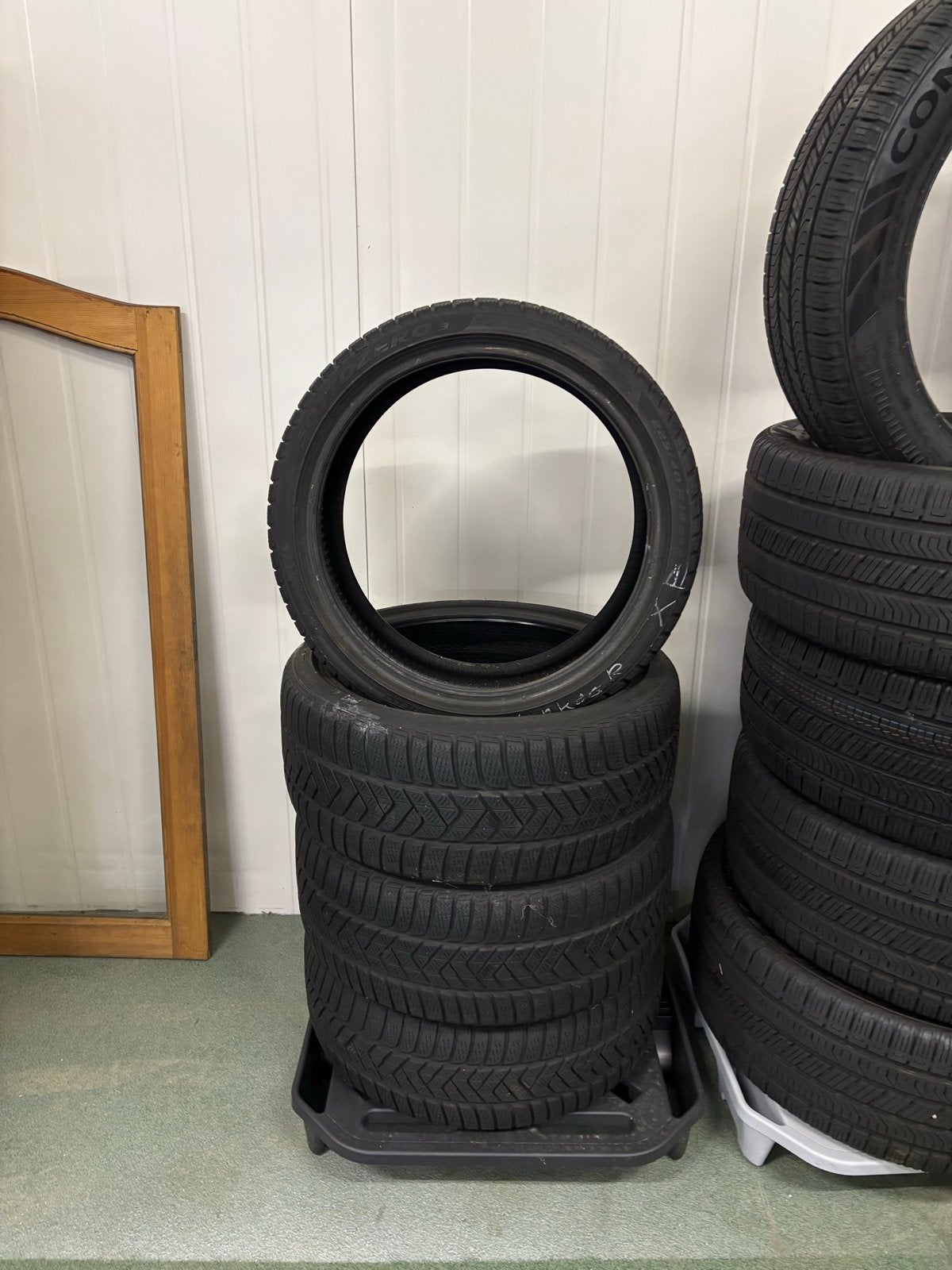 Pirelli Sottozero 3 Winterbanden 225/40 R19, Gebruikt, Winterbanden, Band(en), Personenwagen