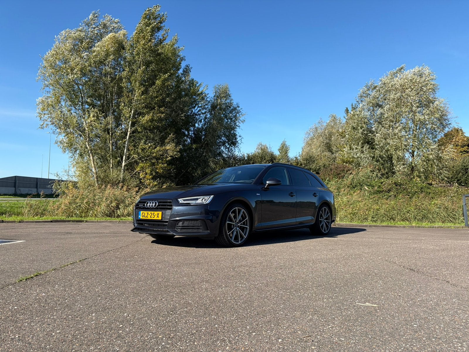 Audi A4 3.0 TDI 272pk Quattro 2016, Automaat, Blauw, Leder, Diesel