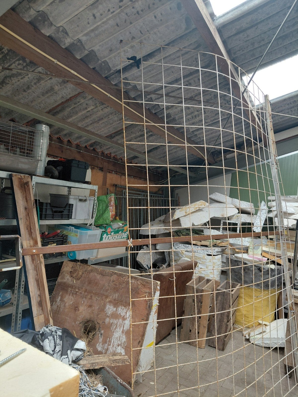 Betonnet/metaal/oud ijzer, Ophalen of Verzenden, Gebruikt, IJzer