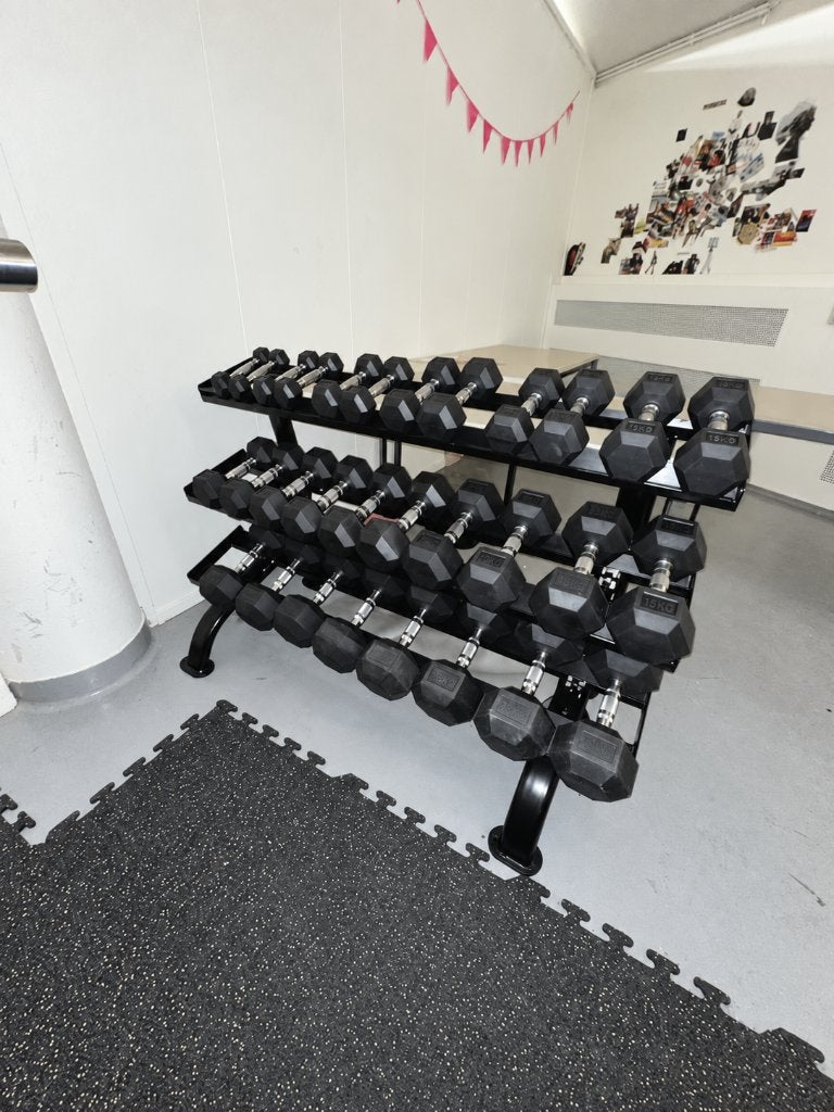 Dumbell rack - Hexa Dumbells NexGen - 1kg/20gk, Ophalen, Zo goed als nieuw, Dumbbell