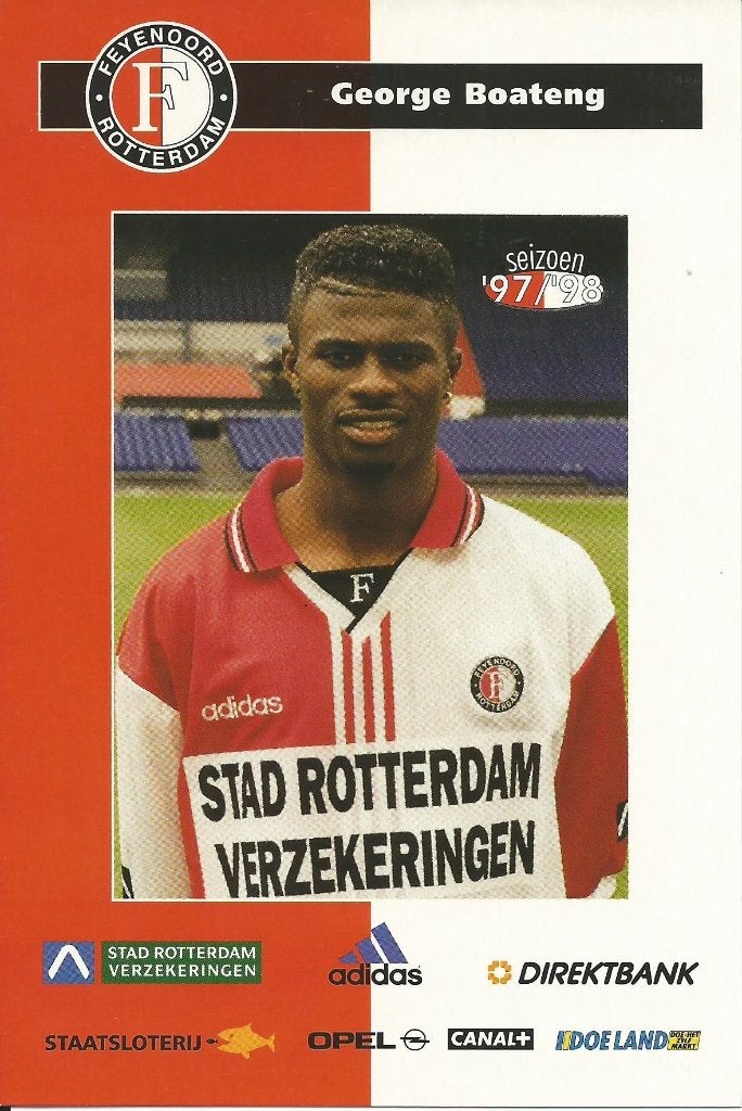 1997-1998 fotokaarten Feyenoord 23x, Verzenden, Zo goed als nieuw, Feyenoord, Poster, Plaatje of Sticker