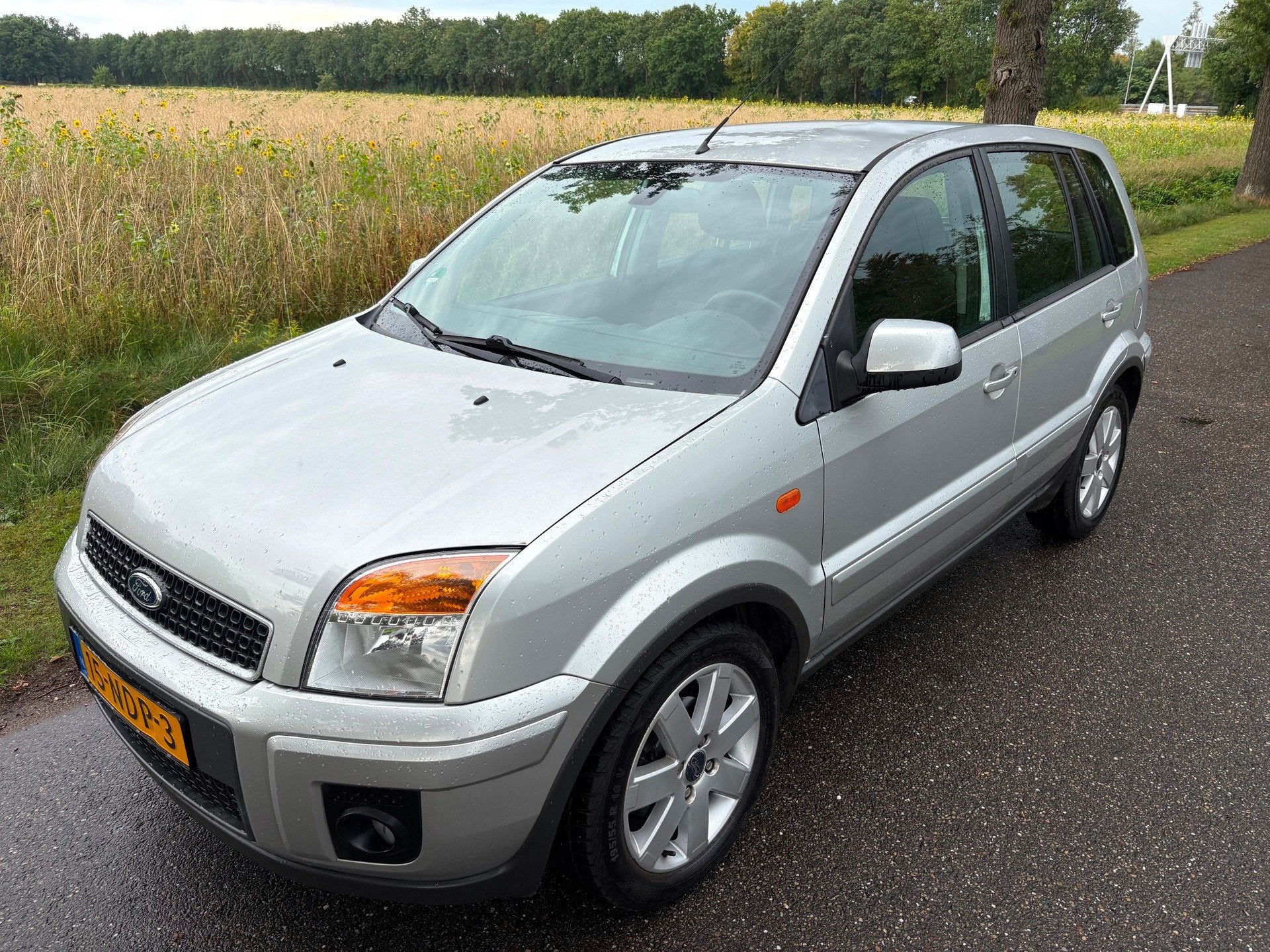 Ford Fusion + 1.6-16V Futura Vol Automaat/Nw APK/N.A.P/Boekj, Auto's, 1596 cc, Gebruikt, 1064 kg, Origineel Nederlands